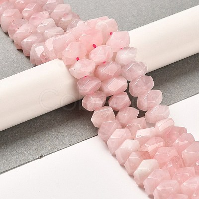 Natural Madagascar Rose Quartz Beads Strands G-N327-05-03-1