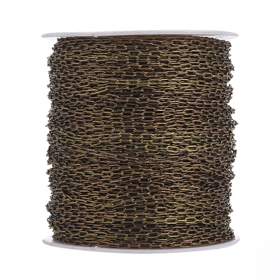 Brass Cable Chains CHC028Y-AB-1