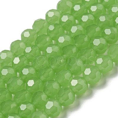 Imitation Jade Glass Beads Stands EGLA-A035-J6mm-D01-1