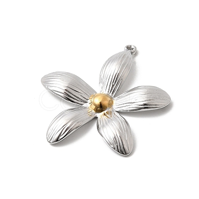 Two Tone 304 Stainless Steel Pendants LS-STAS-B120-04GP-01-1