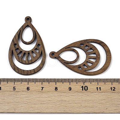 Walnut Wood Pendants WOOD-A025-04H-1