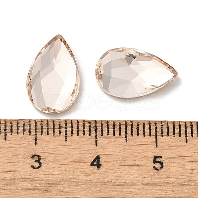Glass Rhinestone Cabochons RGLA-P037-15A-D261-1