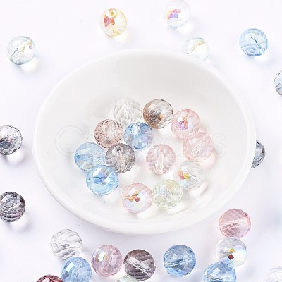 Electroplated Czech Glass Beads GLAA-I045-13A-1