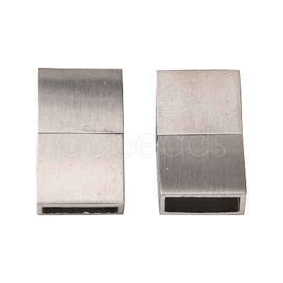 Non-Tarnish 316 Surgical Stainless Steel Bayonet Clasps STAS-G241-21P-1