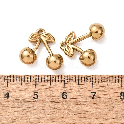 304 Stainless Steel Charms STAS-Z176-01G-06-1