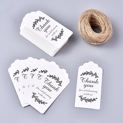 Thank You for Celebrating with Us Paper Gift Tags DJ-CDIS-K002-I01-A-1