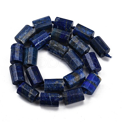 Natural Lapis Lazuli Dyed Beads Strands G-G162-D15-02-1