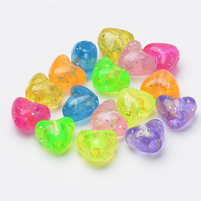 Transparent Acrylic Beads X-MACR-S272-14-1