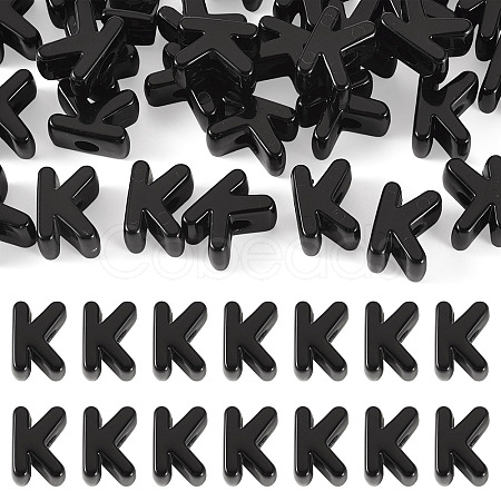 Acrylic European Beads OACR-TAC0013-14K-1