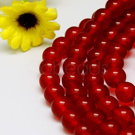 Natural Malaysia Jade Bead Strands G-M099-8mm-04-1