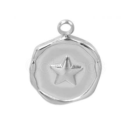 304 Stainless Steel Pendants PW-WGDA2A0-01-1