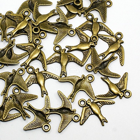 Tibetan Style Pendants TIBEP-EA11924YKG-AB-LF-1