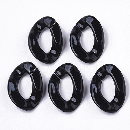 Opaque Acrylic Linking Rings OACR-S036-001B-G02-1