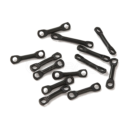 304 Stainless Steel Connector Charms STAS-Q323-04A-B-1