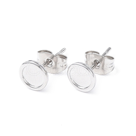 Non-Tarnish 304 Stainless Steel Stud Earring Finding EJEW-I285-41P-1