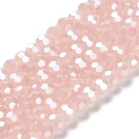 Electroplate Glass Beads Strands EGLA-A035-J6mm-A08-1