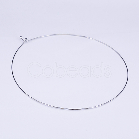 Tarnish Resistant 304 Stainless Steel Choker Necklaces NJEW-O094-12P-1