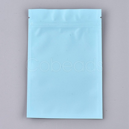 Solid Color Plastic Zip Top Bags OPP-P002-B04-1