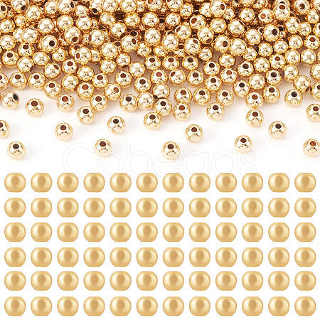 Rack Plating Brass Beads KK-TA0001-88G-04-1