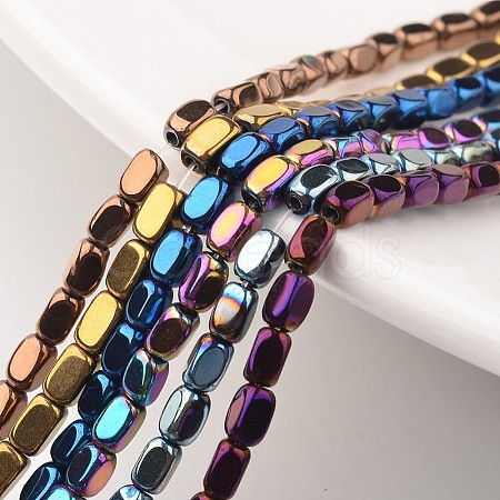Electroplate Non-magnetic Synthetic Hematite Bead Strands G-F300-40B-1