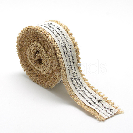 Burlap Ribbon OCOR-R071-08-1