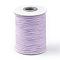 Korean Waxed Polyester Cord, Lilac, 1mm, about 85yards/roll