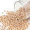 TOHO Round Seed Beads, Japanese Seed Beads, (751) 24K Gold Lined Opal, 11/0, 2.2mm, Hole: 0.8mm, about 1110pcs/bottle, 10g/bottle