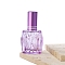 10ML Glass Spray Bottles, Fine Mist Atomizer, Refillable Bottle, Medium Orchid, 3.8x2.8x7.2cm, Capacity: 10ml(0.34fl. oz)