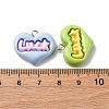 Resin Pendants CRES-U007-02P-3