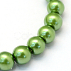Baking Paint Glass Pearl Bead Strands X-HY-Q003-3mm-13-2