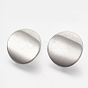 Non-Tarnish 304 Stainless Steel Stud Earring Findings X-STAS-Q231-06A-2