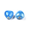 Glazed Porcelain Beads X-PORC-T007-21-4