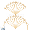 20Pcs Transparent Acrylic Stirring Rods MACR-GO0001-10-1