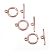 Tibetan Style Toggle Clasps TIBE-A12208-RG-NR-2