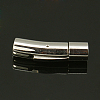 Tarnish Resistant Column 316 Surgical Stainless Steel Bayonet Clasps STAS-A021-7mm-1