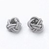 Nylon Cord Woven Beads NWIR-F005-14E-2