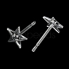 Resin Stud Earring Findings LS-X1-FIND-H046-11-3