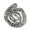 Electroplate Glass Beads Strands EGLA-D031-01-25-2