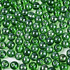 500Pcs Transparent Glass Seed Beads SEED-PA0001-08C-4