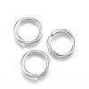 Tarnish Resistant 304 Stainless Steel Open Jump Rings STAS-E113-14P-1
