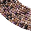 Natural Charoite Beads Strands G-P618-3mm-04-4