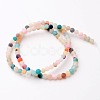 Natural Weathered Agate Beads Strands X-G-G589-4mm-17-2