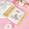 32Pcs 4 Style Brass Cord Ends KK-BBC0010-91G-6