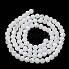 Imitation Jade Glass Beads Strands EGLA-A035-J6mm-L05-2