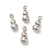 Non-Tarnish 201 Stainless Steel Pendants STAS-Q216-02A-P-1