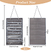 Non-Woven Fabrics Jewelry Hanging Bag ODIS-WH0017-088-2