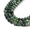 Natural Moss Agate Beads Strands G-K020-3mm-32-3