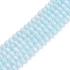 Glass Imitation Cat Eye Beads Strands GLAA-N075-01A-03-1