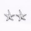 Tarnish Resistant 304 Stainless Steel Pendants STAS-E438-21B-P-1