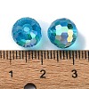 AB Color Plated Glass Beads EGLA-P059-02B-AB25-3